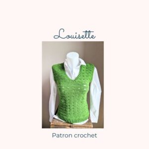 Patron pull sans manche Louisette